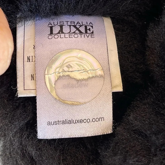 Australia Luxe Women's Foxy Shearling Short Boots in Black size 6 - Picture 7 of 8